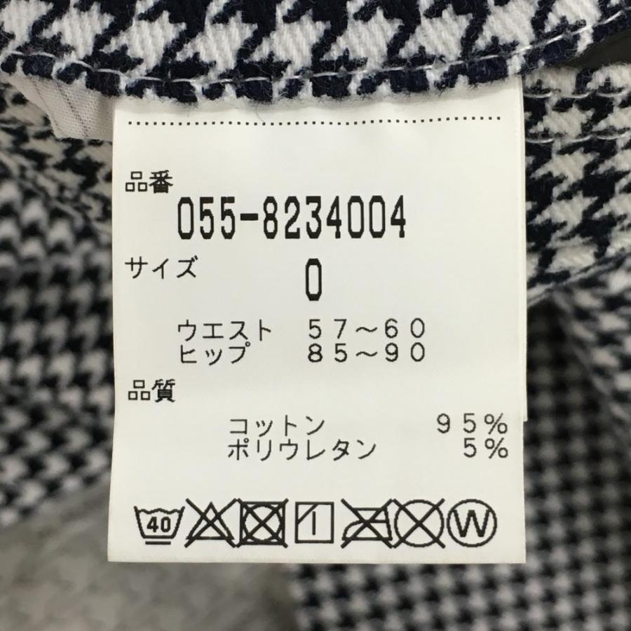 美品】パーリーゲイツ スカート 白×黒 千鳥格子 レディース 0(S