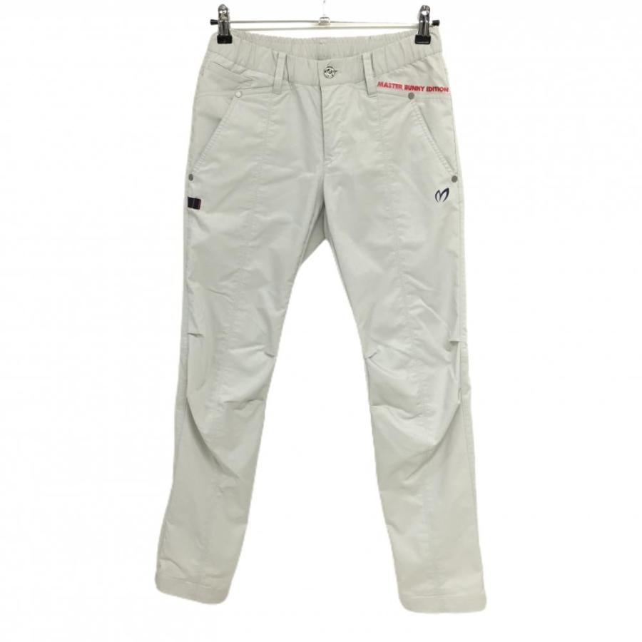 [新品]MASTER BUNNY EDITION グレー パンツ マスターバニー パンツ ライトグレー レディース 0(S) ゴルフ