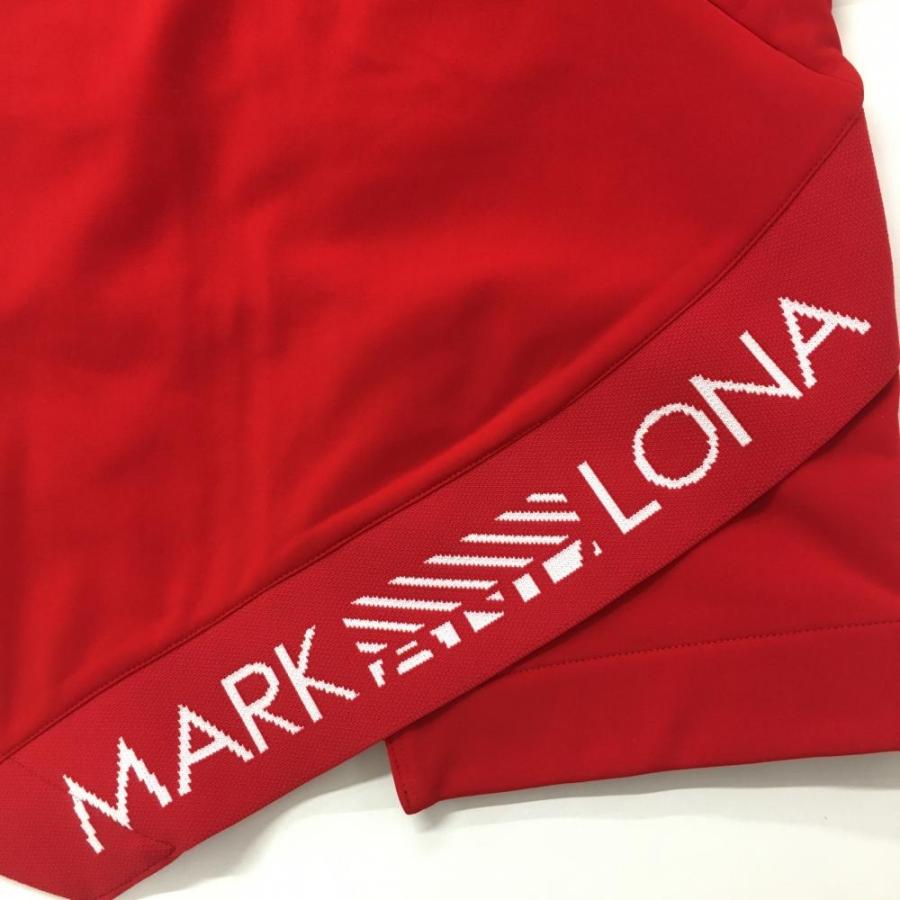 MARK&LONA 【新品】マークアンドロナ スカート レッド 裾ロゴ MARK&LONA 【新品】マークアンドロナ スカート レッド 裾ロゴ