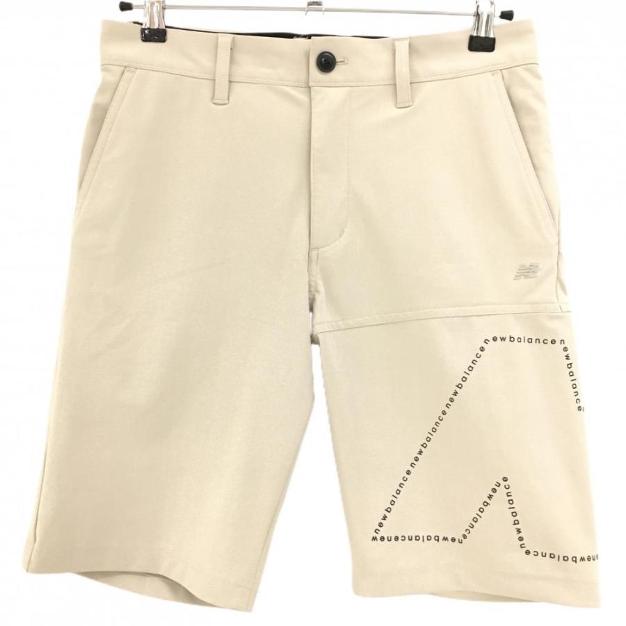 新品未使用;ニューバランスゴルフ　ハーフパンツ New Balance Golf（ニューバランスゴルフ） ハーフパンツ ベージュ×黒