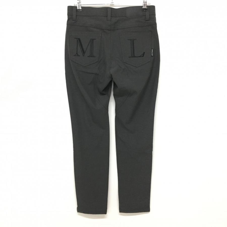 マークアンドロナ MARK&LONA ゴルフパンツ スカル 46サイズ ドクロ 新品】マークアンドロナ パンツ グレー スカル刺しゅう メンズ