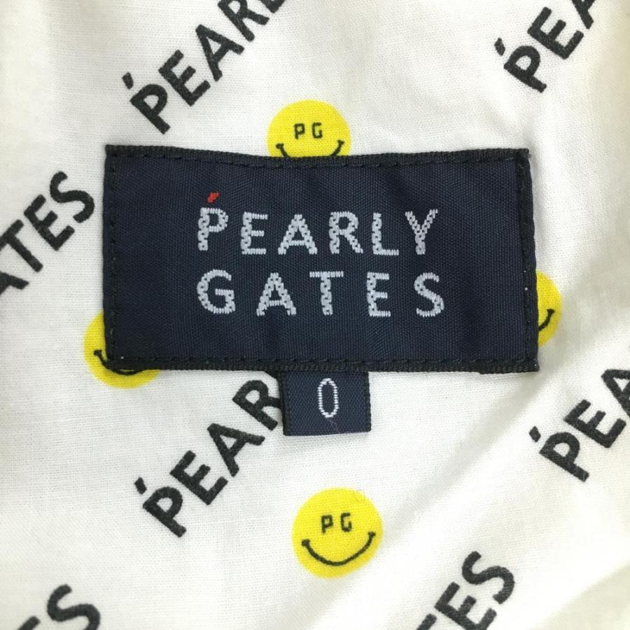 PEARLY GATES（パーリーゲイツ） スカート イエロー×黒 ニコちゃん総柄