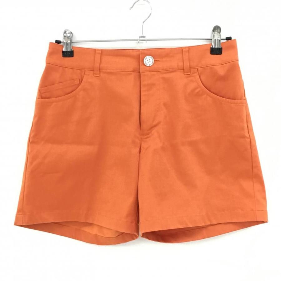 ZOY（ゾーイ） ショートパンツ オレンジ バックロゴ レディース 38(M