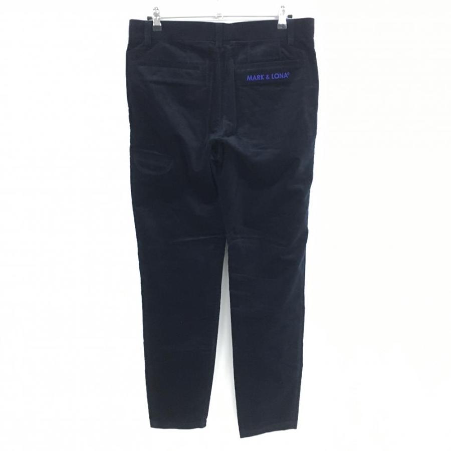 MARK&LONA ゴルフパンツ　新品　サイズ46 新品】マークアンドロナ パンツ グレー スカル刺しゅう メンズ