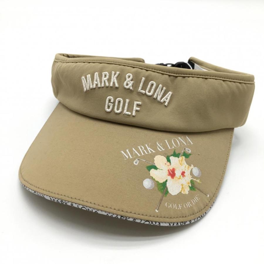 MARK&LONA 【新品】マークアンドロナ サンバイザー ベージュ MARK&LONA 【新品】マークアンドロナ サンバイザー ベージュ