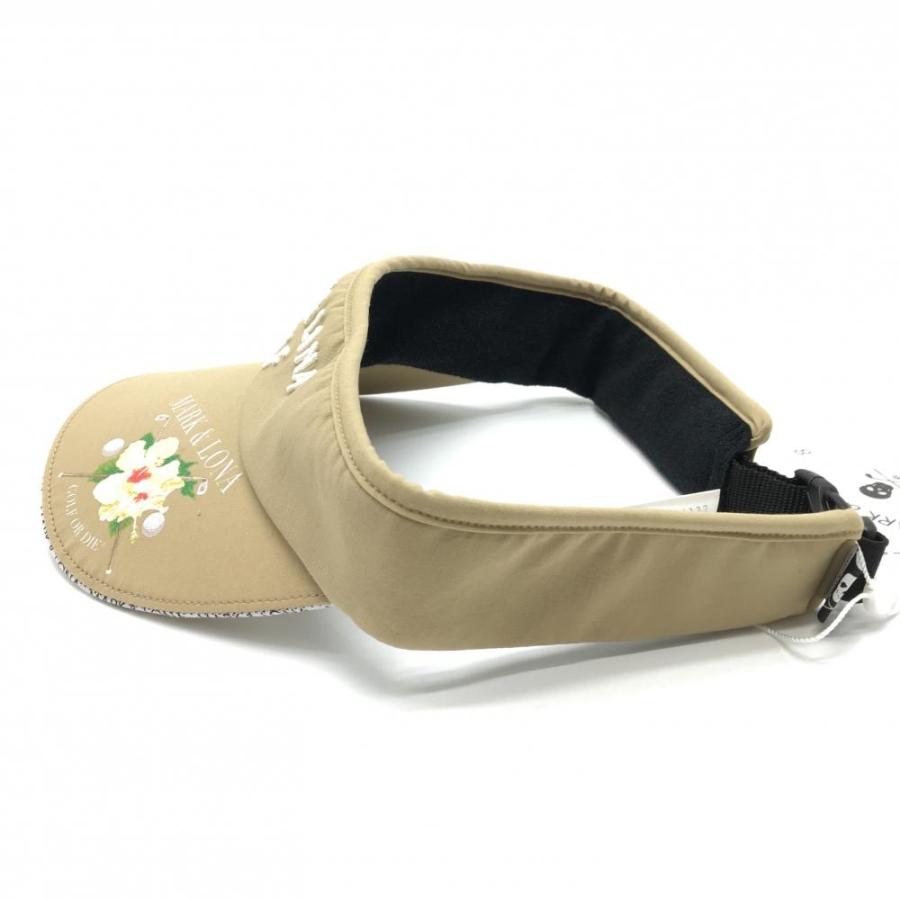 MARK&LONA 【新品】マークアンドロナ サンバイザー ベージュ MARK&LONA 【新品】マークアンドロナ サンバイザー ベージュ