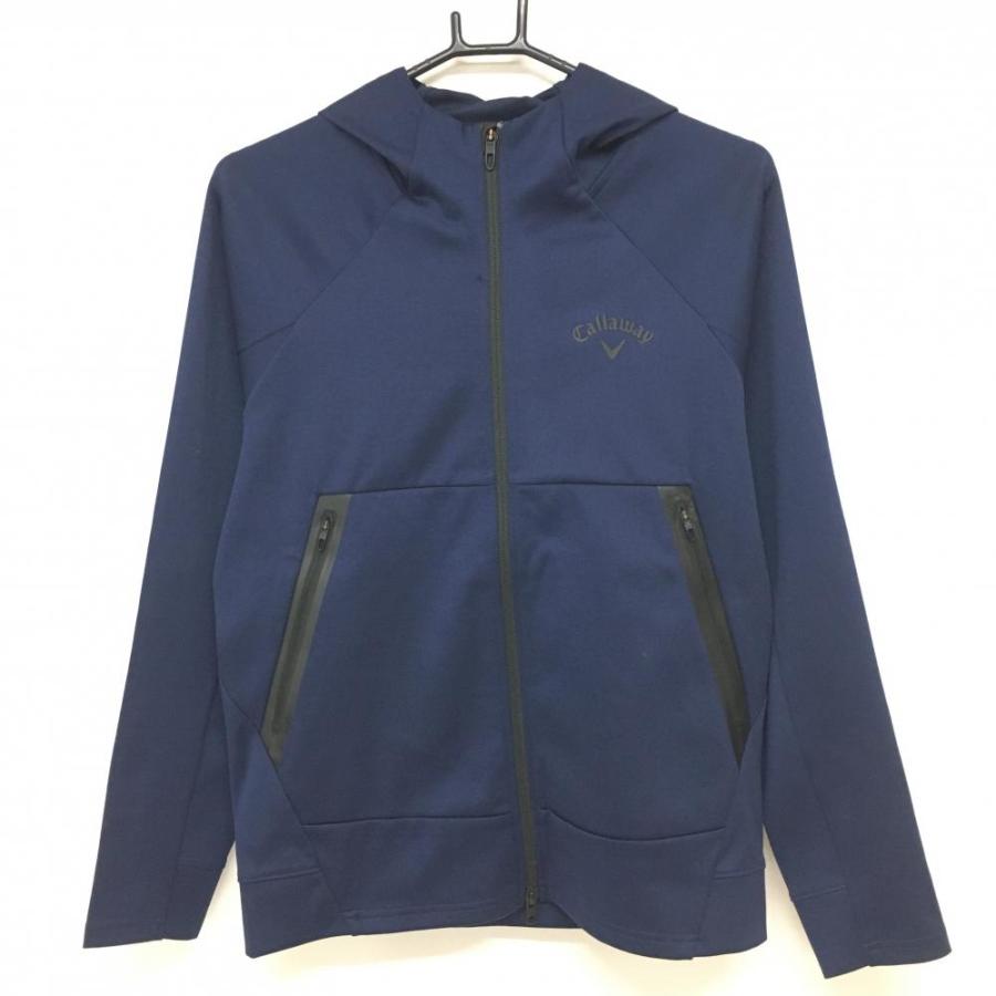 callawayキャロウェイ パーカー　ネイビー Callaway（キャロウェイ） 【超美品】キャロウェイ ジップパーカー