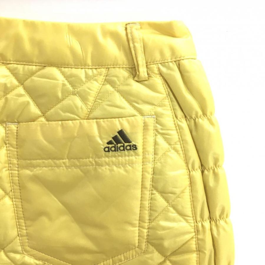 新品♡adidas♡中綿スカート/中古♡ジャケット　M ゴルフスポーツテニス adidas（アディダス） 【美品】アディダス 中綿スカート イエロー