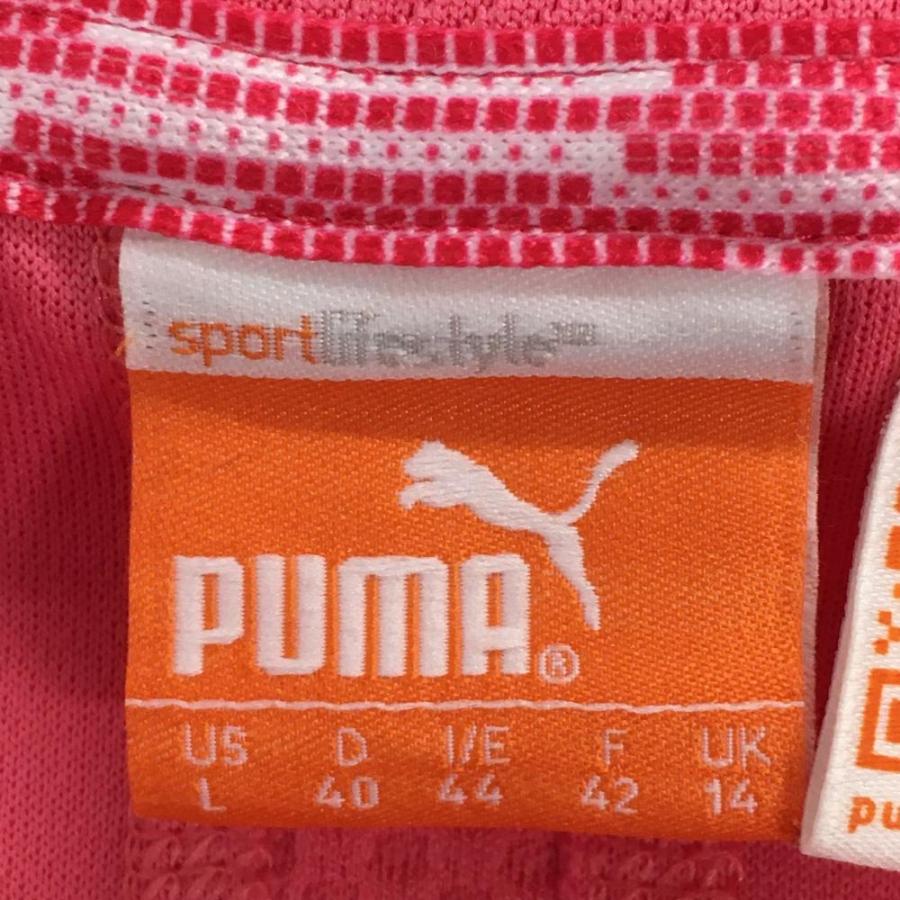 PUMA（プーマ） 【超美品】プーマ 半袖ポロシャツ ピンク 胸刺しゅう