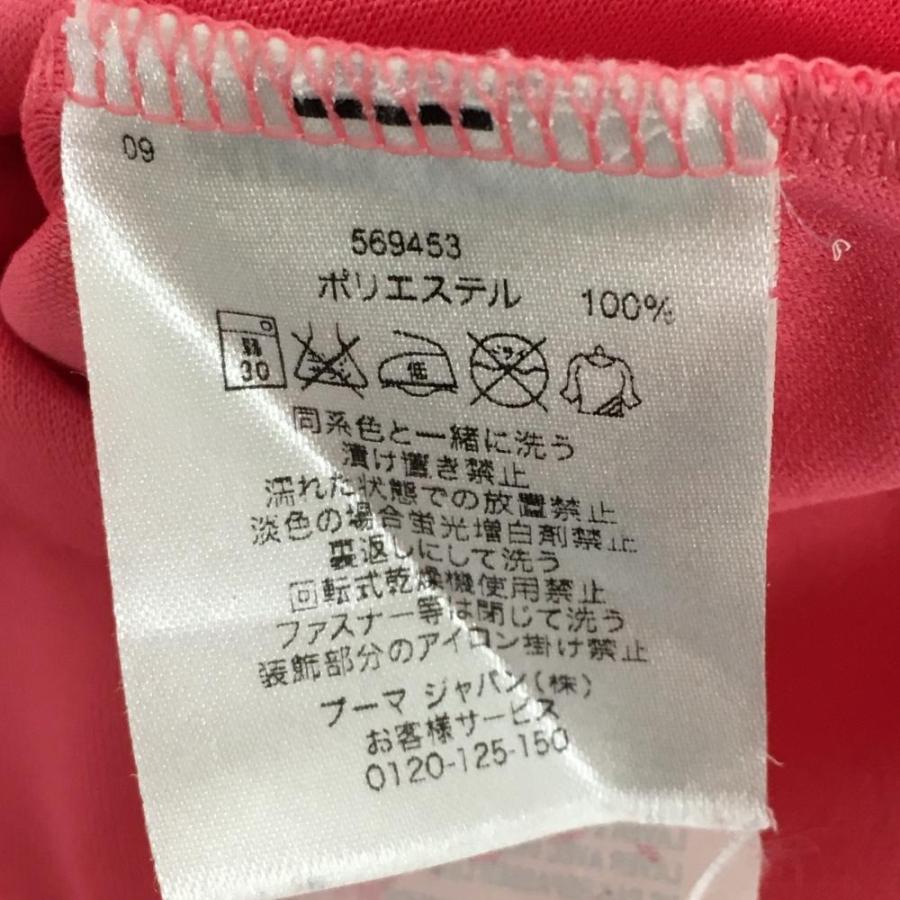 PUMA（プーマ） 【超美品】プーマ 半袖ポロシャツ ピンク 胸刺しゅう