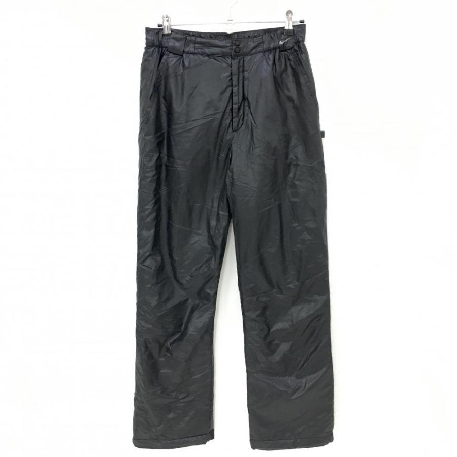 NIKE（ナイキ） 【美品】ナイキゴルフ 中綿パンツ 黒 ウエストゴム 裾