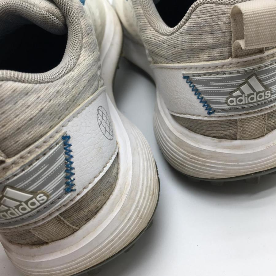 adidas（アディダス） ゴルフシューズ 白×ブルー GV9788 BOA