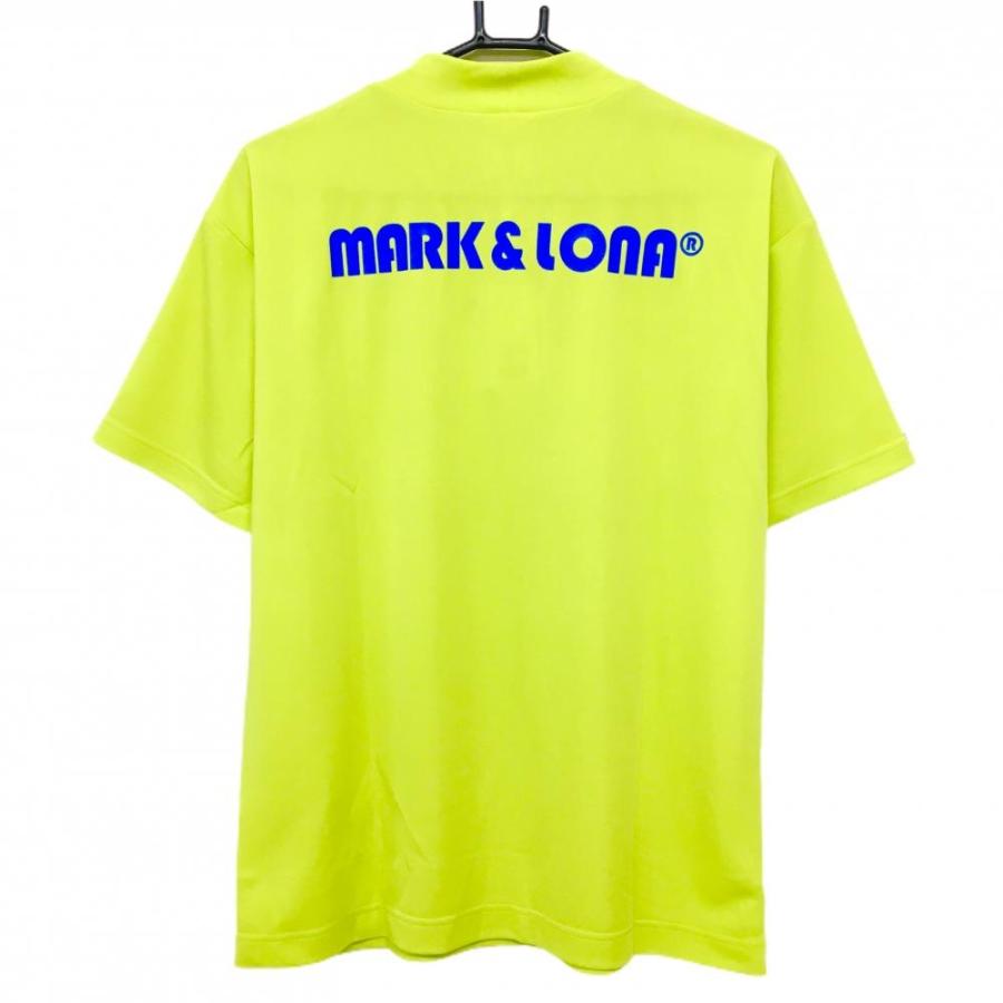 MARK&LONA（マークアンドロナ） 半袖ハイネックシャツ イエロー