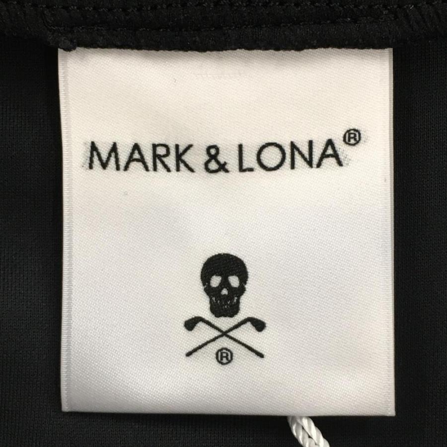 MARK&LONA マークアンドロナ 半袖ハイネックシャツ 黒 アイアン