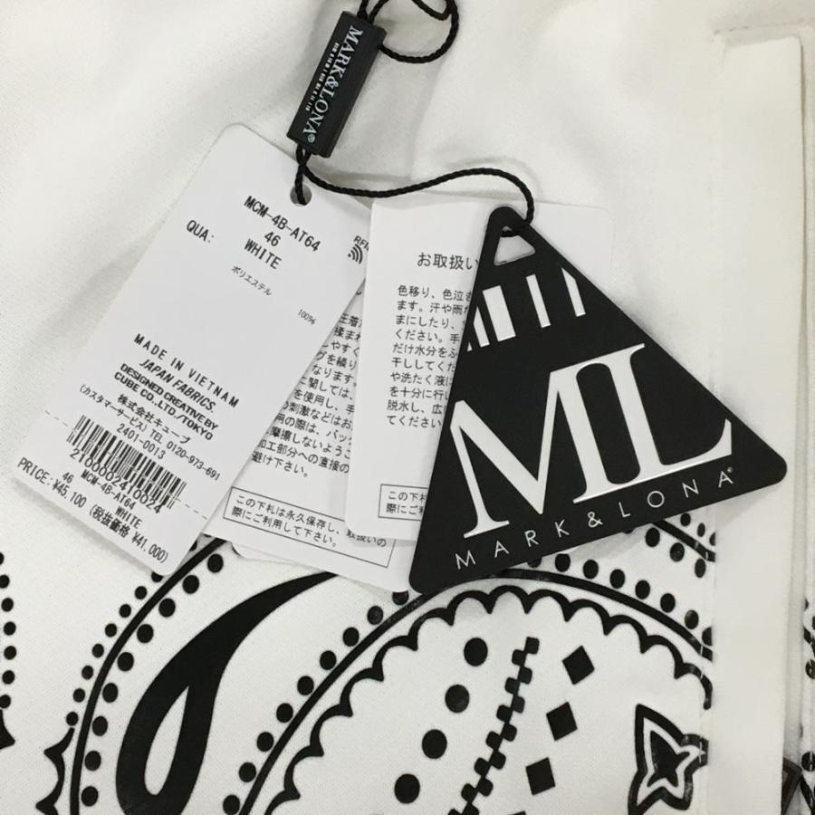 【美品】マークアンドロナ　ハーフパンツ　46 M マークアンドロナ ショート ハーフパンツ M MARK＆LONA マーク