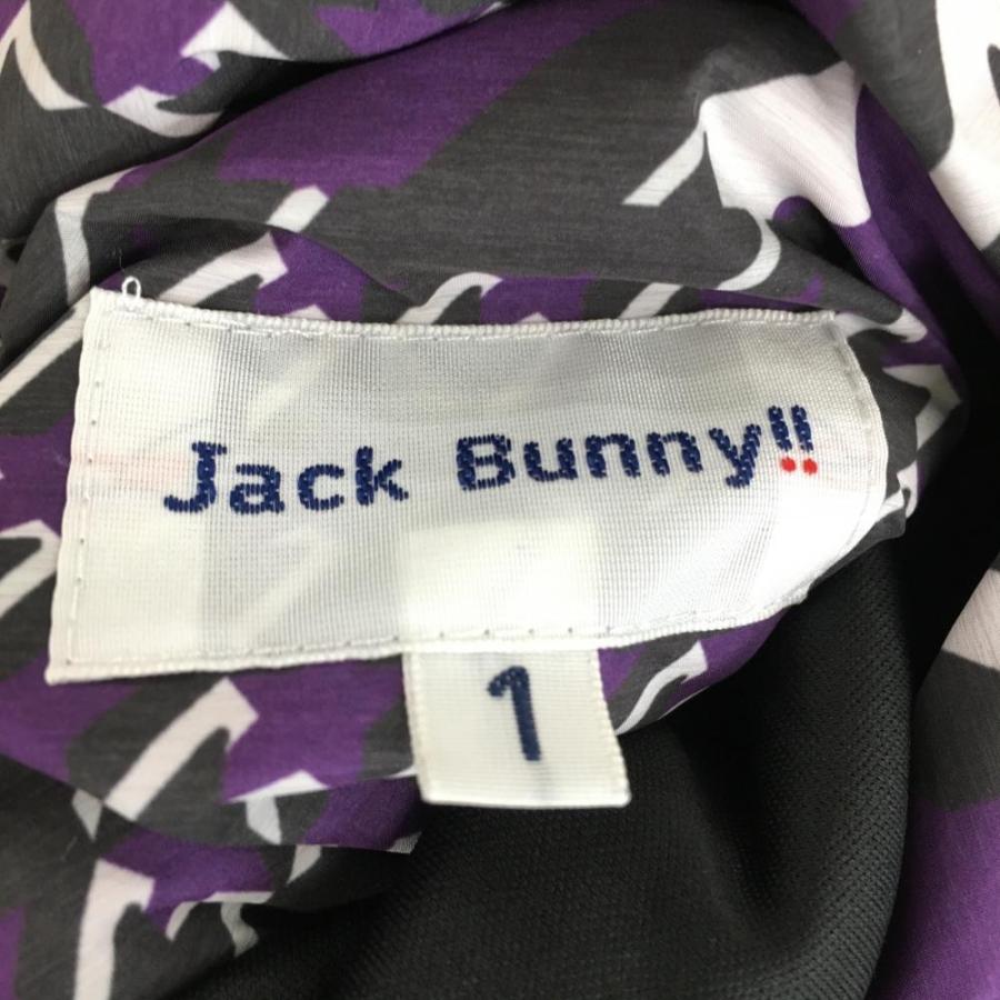 Jack Bunny!! 【新品】ジャックバニー 中綿ブルゾン パープル×黒 Jack Bunny!! 【新品】ジャックバニー 中綿ブルゾン パープル×黒