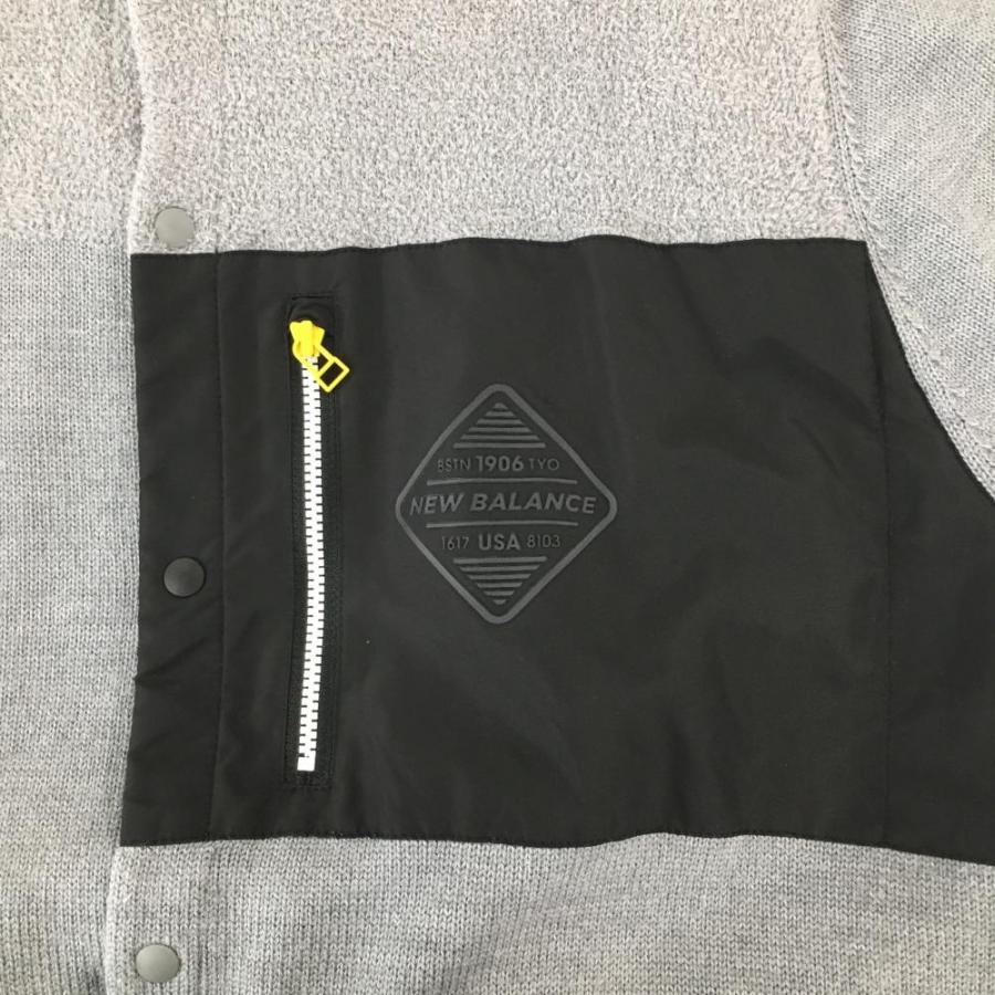 New Balance Golf（ニューバランスゴルフ） ニットカーディガン グレー