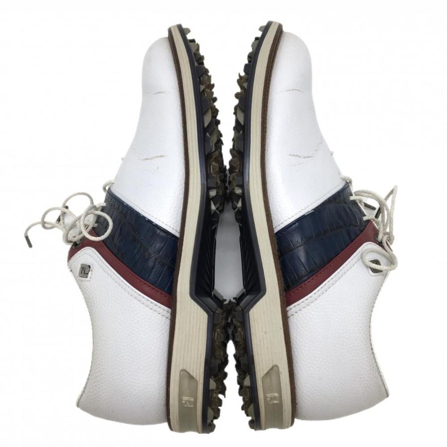 FootJoy（フットジョイ） ゴルフシューズ 白×ネイビー 53932J 一部型