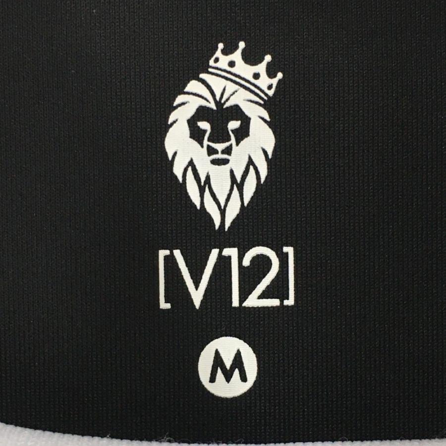 v12 ヴィトゥエルヴ セットアップ ダンボールニット　ロゴ　総柄　XL V12 ヴィトゥエルブ メンズ ゴルフウェア SW PANTS ロングパンツ