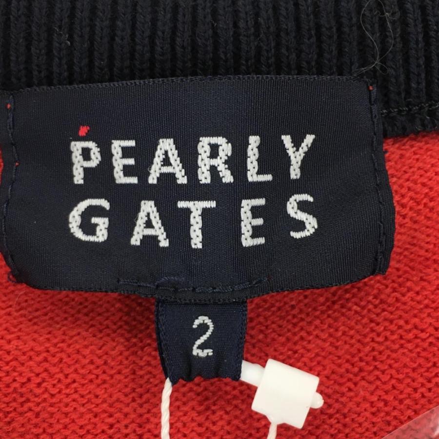 PEARLY GATES ネイビー ニットワンピース PEARLY GATES（パーリーゲイツ）の「【PEARLY GATES】ウールカシミヤ