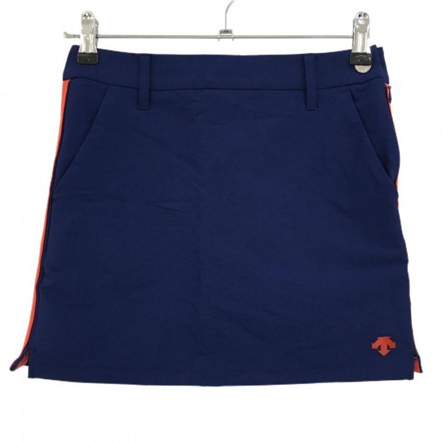 新品未使用】マンシングウェア スカート 15 ネイビー デサント 【公式
