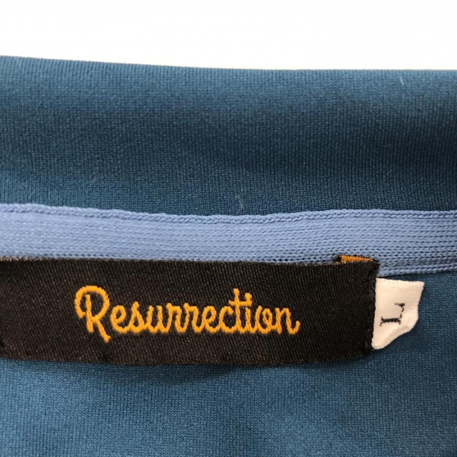 Resurrection 【超美品】レザレクション トレーナー ブルー系×白