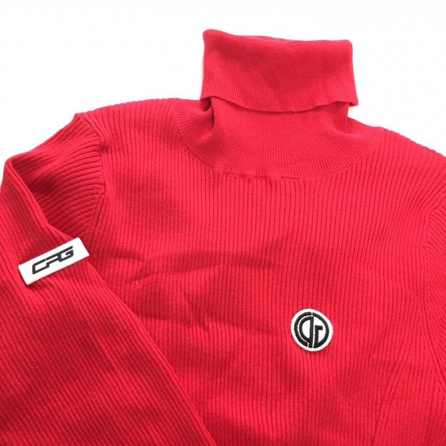 CPG GOLFゴルフワンピース Lサイズ レッド　新品 ゴルフ CPG レディース ゴルフ ワンピース Lサイズ レッド