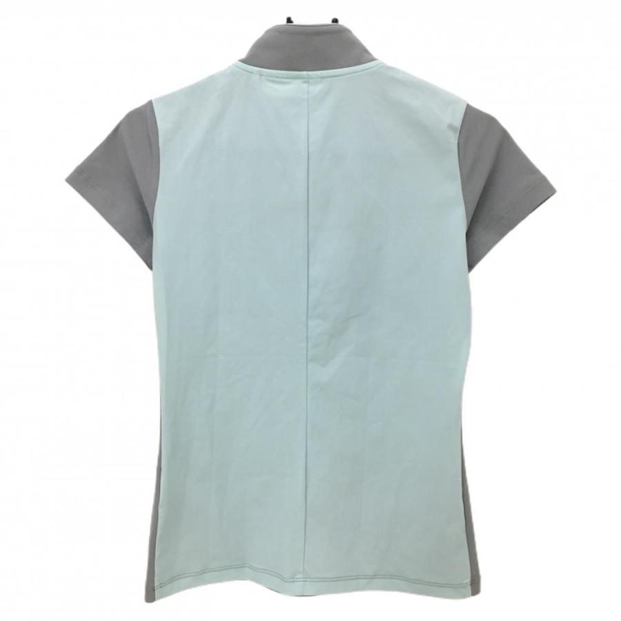 descente golf 半袖トップス&スカート　2点セット DESCENTE GOLF 【超美品】デサントゴルフ 半袖ポロシャツ グレー