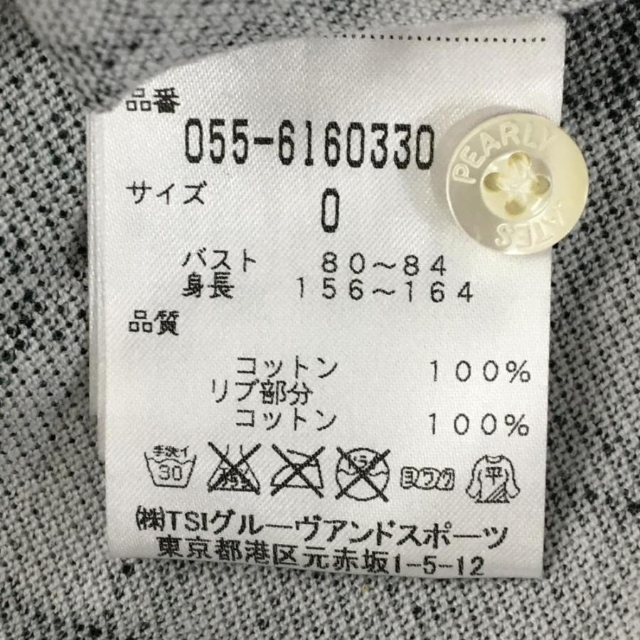 PEARLY GATES（パーリーゲイツ） 半袖ポロシャツ グリーン×黒 チェック