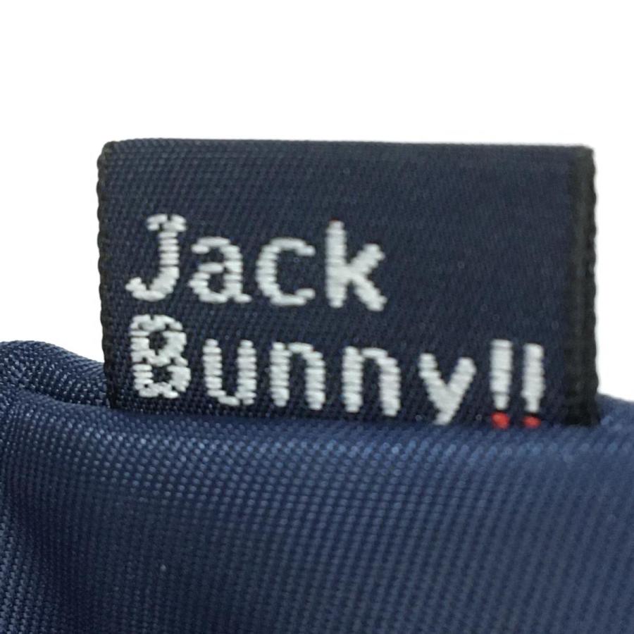 Jack Bunny!!（ジャックバニー） 巾着袋 ネイビー×イエロー ロゴ