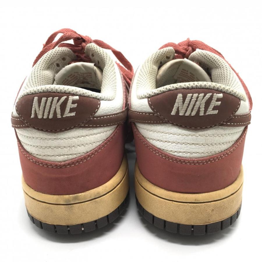 NIKE（ナイキ） ゴルフシューズ 白×レッド系 487116-104 ダンク