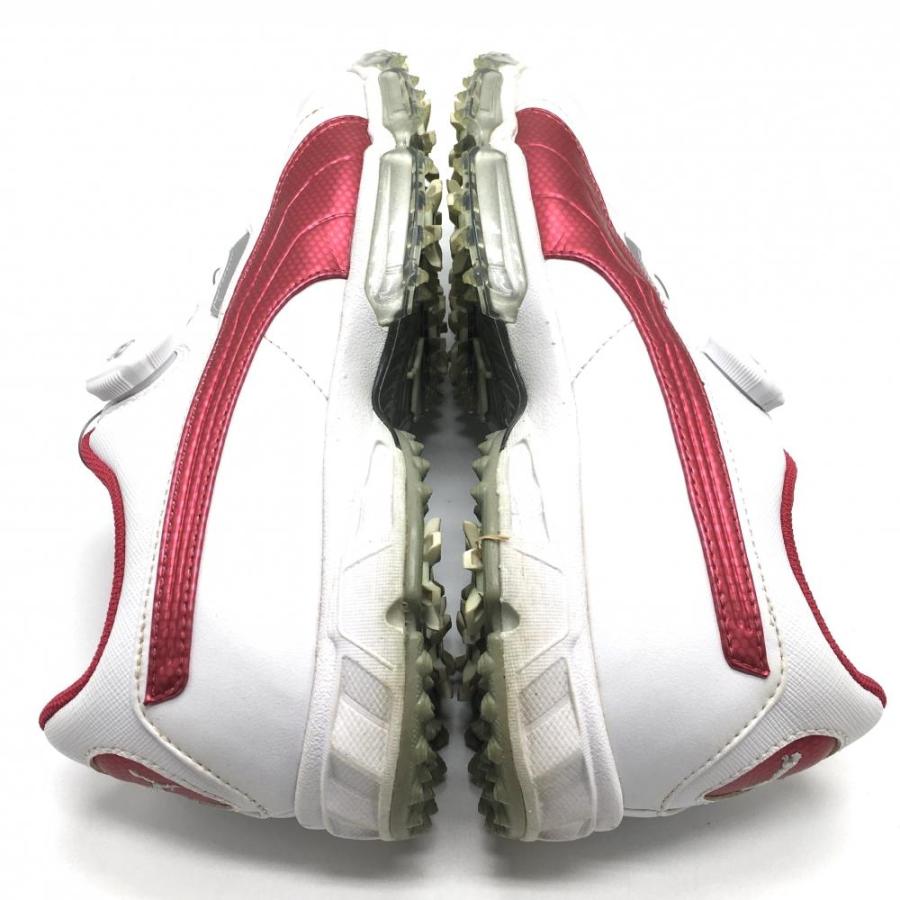 PUMA（プーマ） 【美品】プーマ ゴルフシューズ 白×ピンク 188666 01