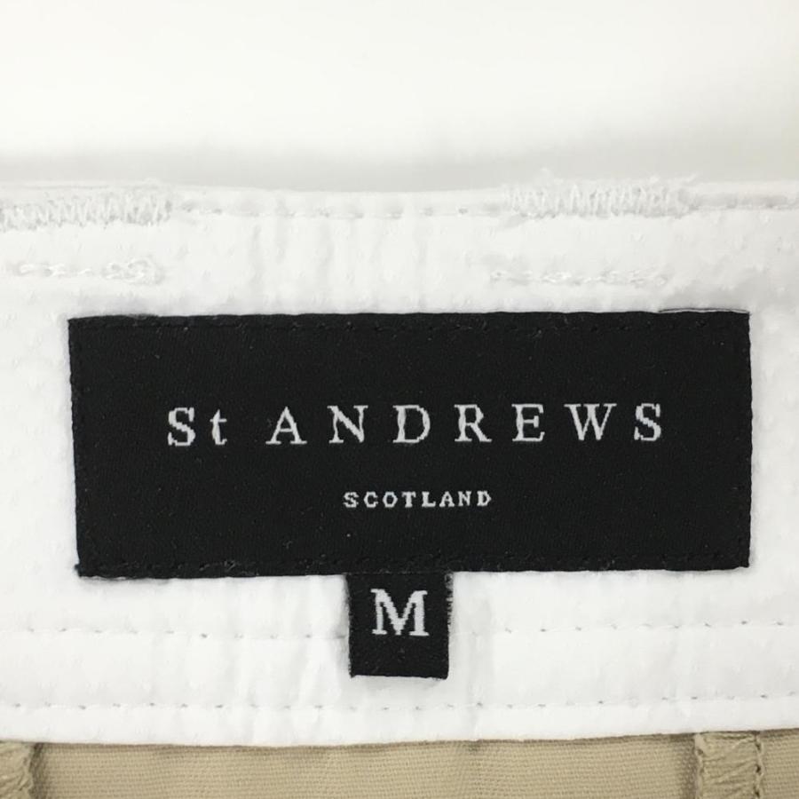 St ANDREWS 【超美品】セントアンドリュース パンツ 白 織生地