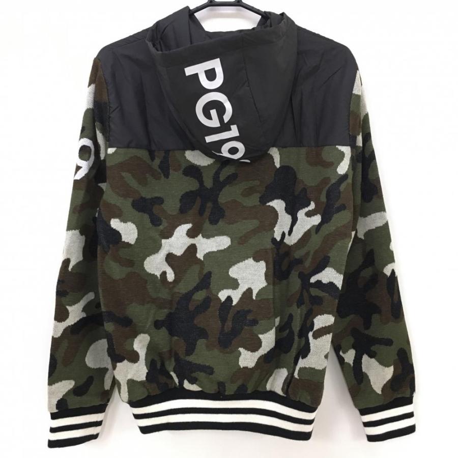 PEARLY GATES 【超美品】パーリーゲイツ フード付ニットブルゾン