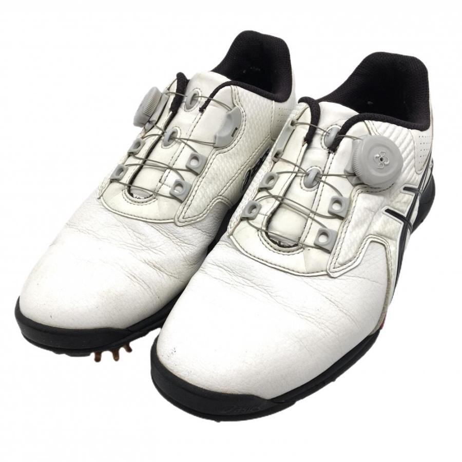 ASICS（アシックス） ゴルフシューズ 白×黒 TGN913 ゲルエースツアー2