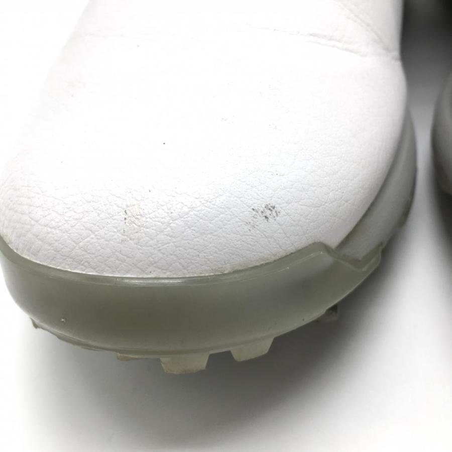 ASICS（アシックス） 【美品】アシックス ゴルフシューズ 白×黒