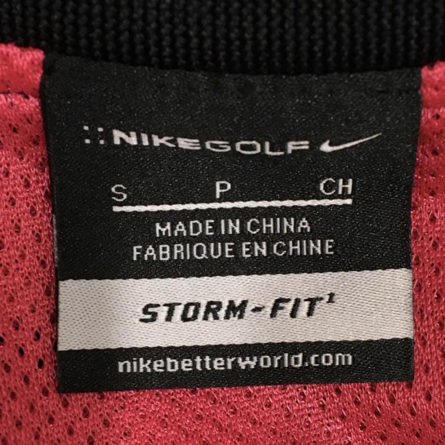 NIKE golfゴルフウェア黒ピンクの2枚 NIKE（ナイキ） 【超美品】ナイキゴルフ 2WAYスニード 黒×ピンク STORM