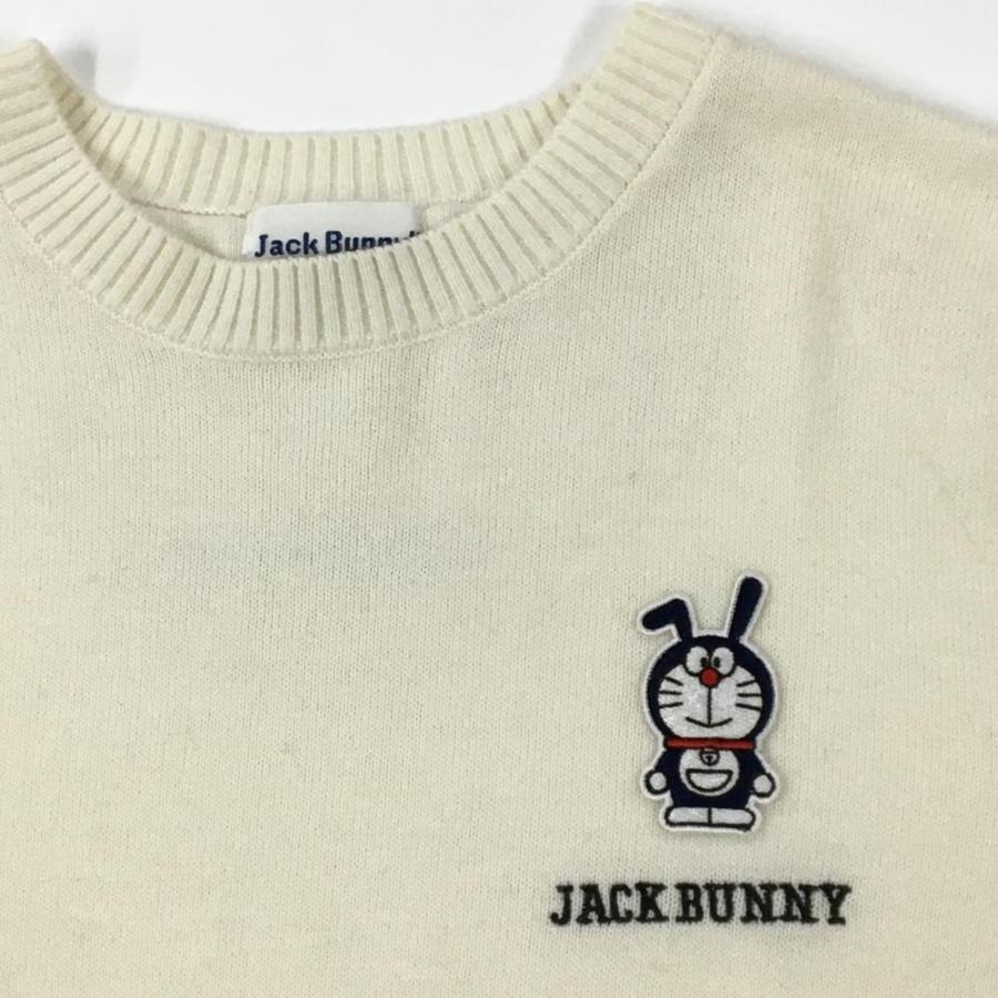Jack Bunny!! ドラえもん セーター ニット 総柄 Jack Bunny