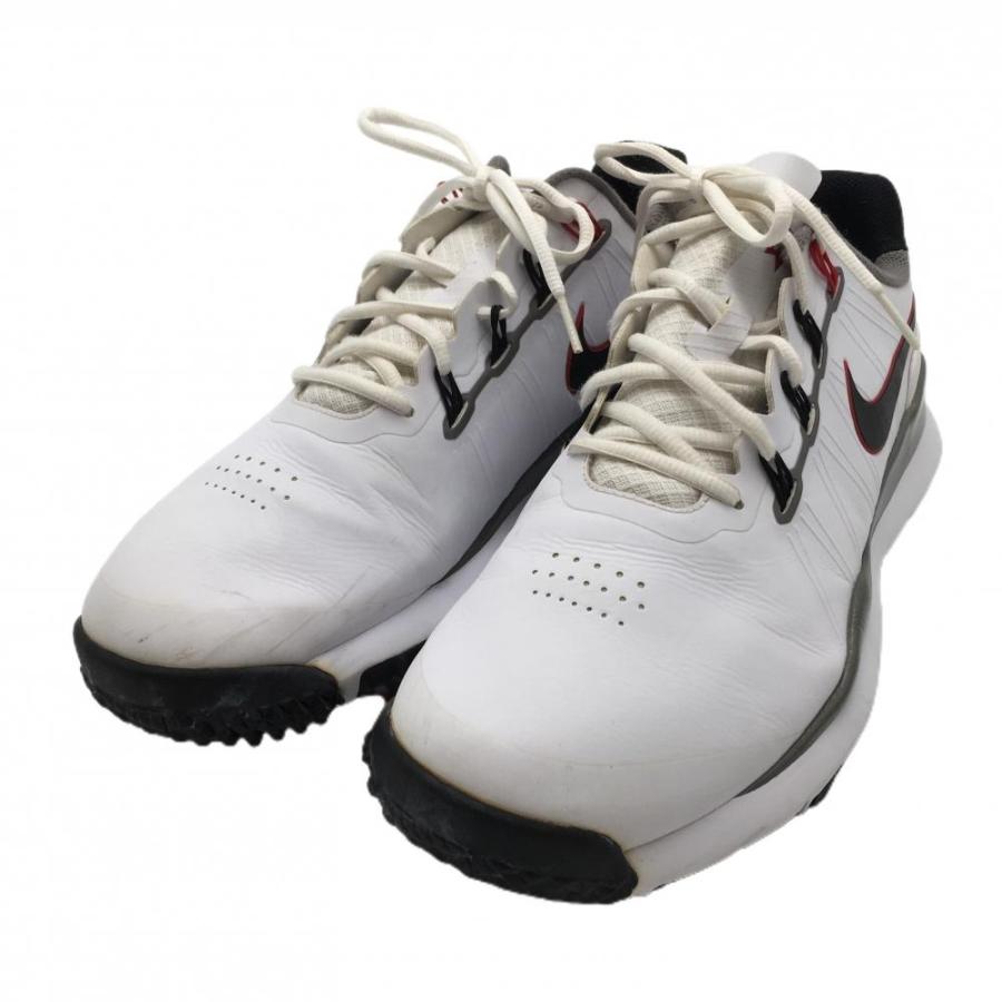 NIKE（ナイキ） 【美品】ナイキ ゴルフシューズ 白×グレー