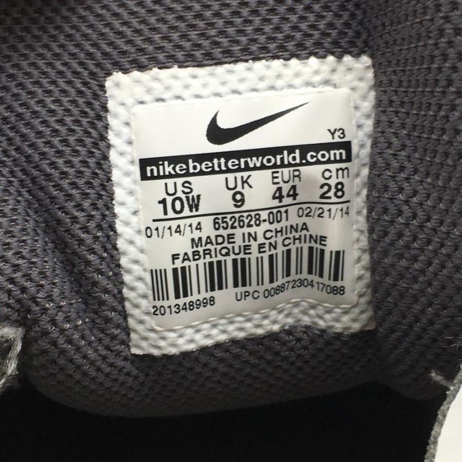 NIKE（ナイキ） 【美品】ナイキ ゴルフシューズ グレー×レッド 652628