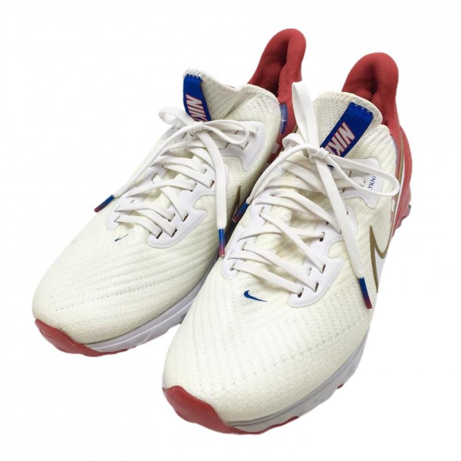 NIKE 【美品】ナイキ ゴルフシューズ 白×レッド エアズーム NIKE 【美品】ナイキ ゴルフシューズ 白×レッド エアズーム