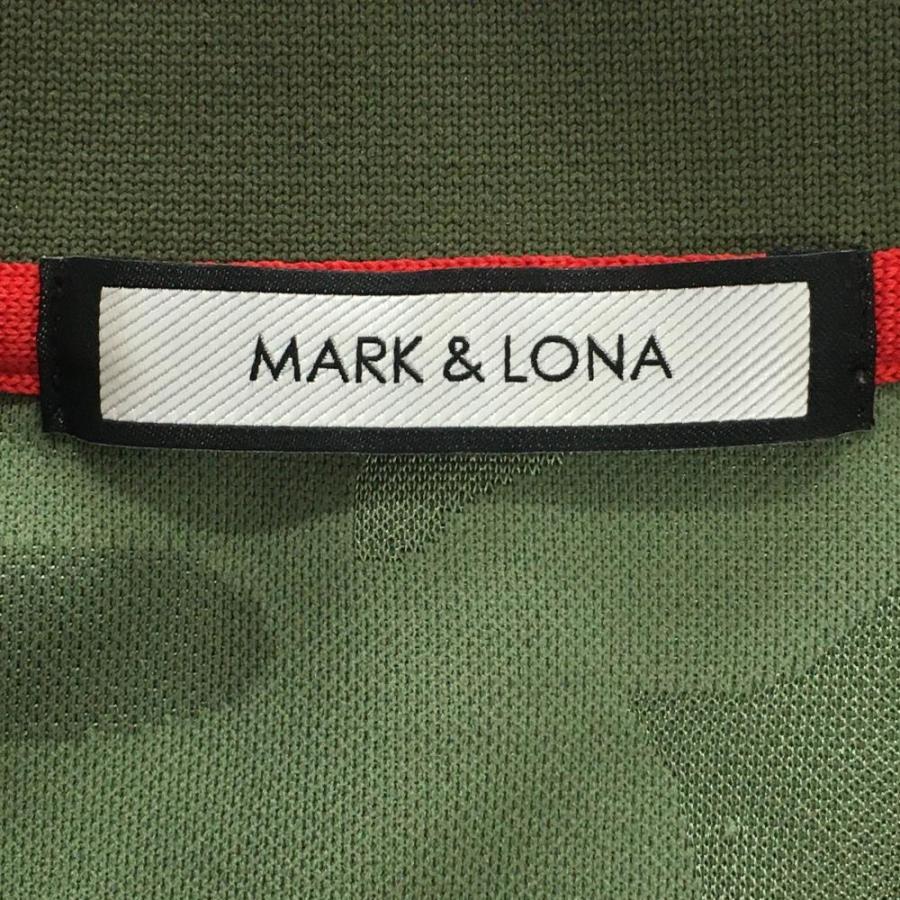 MARK&LONA 【美品】マークアンドロナ 半袖ポロシャツ グリーン系 MARK&LONA 【美品】マークアンドロナ 半袖ポロシャツ グリーン系