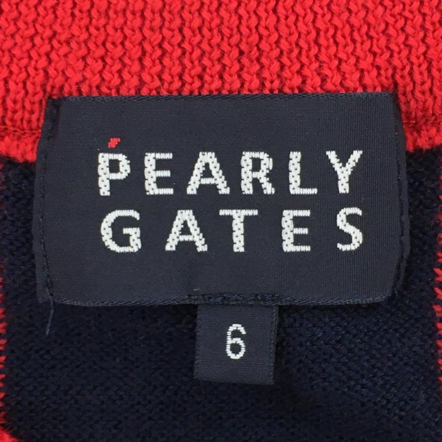 美品 PEARLY GATES パーリーゲイツ ウールストライプジャケット 【公式