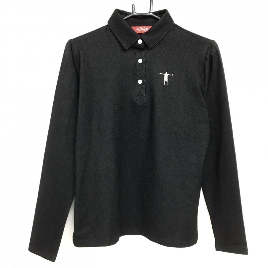 T-MAC（ティーマック） 【超美品】ティーマック 長袖ポロシャツ 黒 後