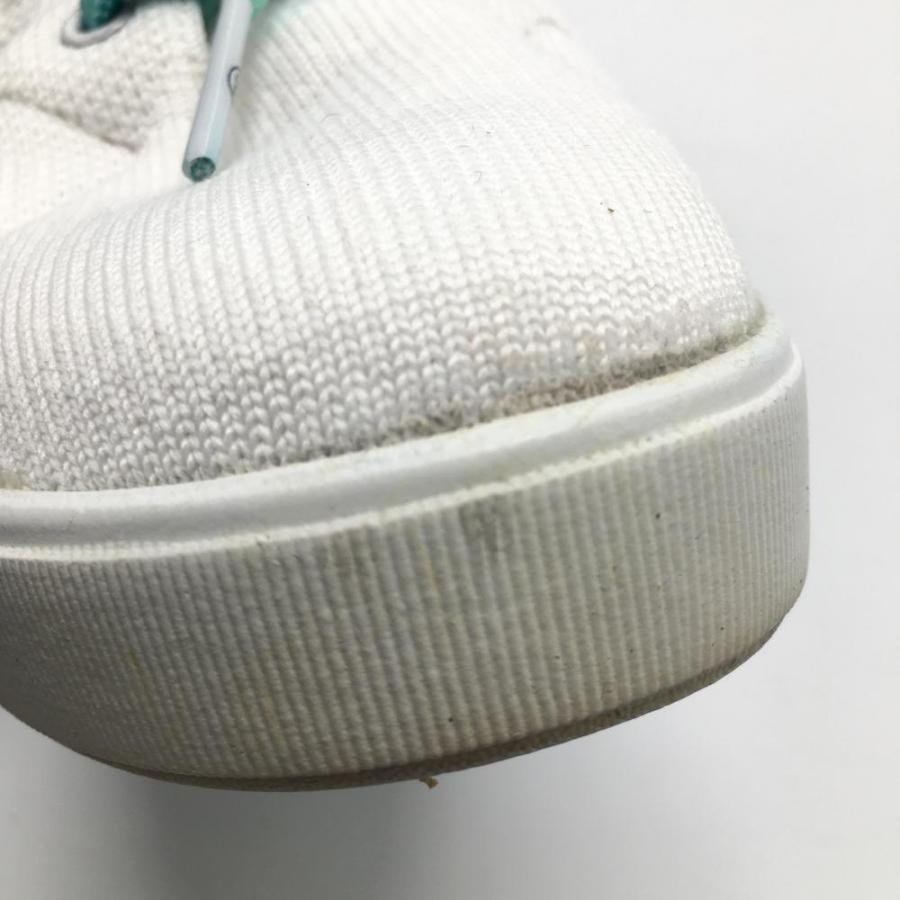 PEARLY GATES（パーリーゲイツ） ゴルフシューズ 白×ブルーグリーン 053-2292802 UNDYED-KNIT ニコちゃん ...