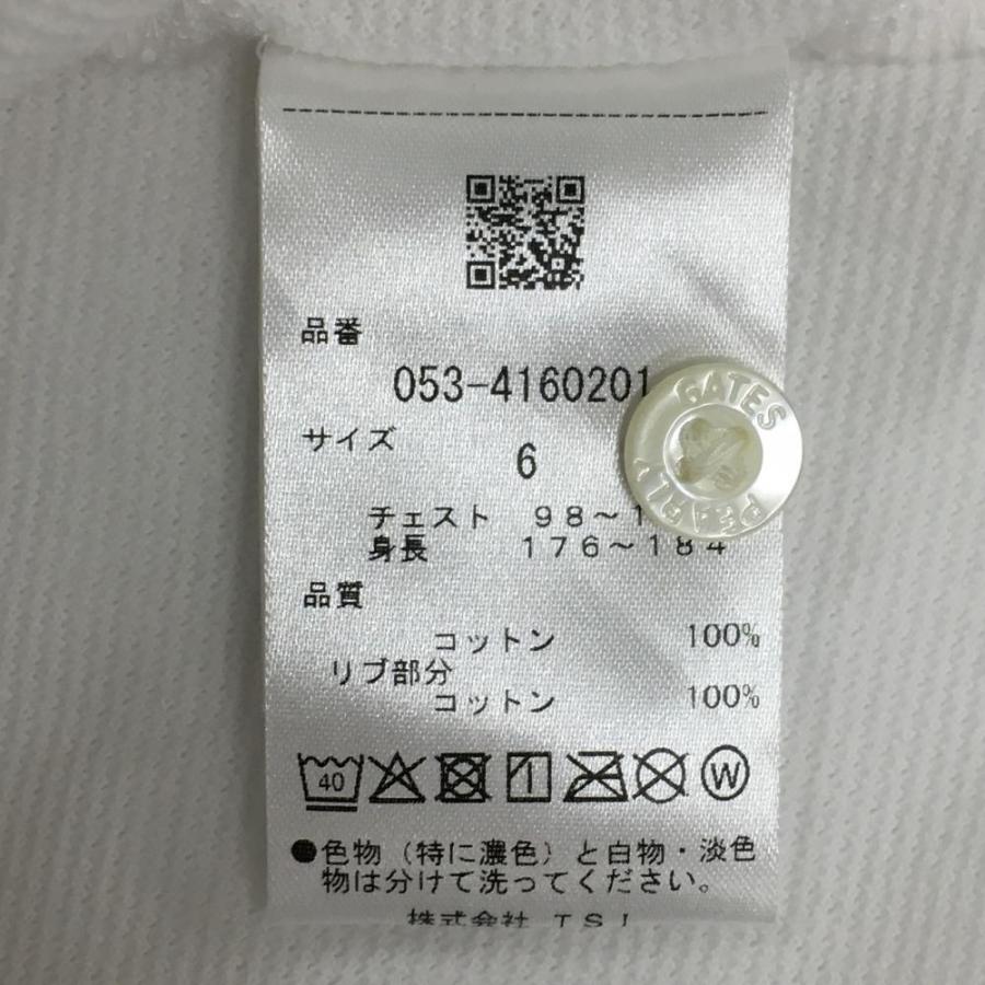 PEARLY GATES（パーリーゲイツ） 半袖ポロシャツ 白 35周年 バックロゴ