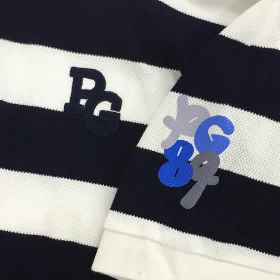 PEARLY GATES - 新品 パーリーゲイツ ボーダー プレミアムウォーム 長袖シャツ(6)LL/白 中古 メンズ パーリーゲイツ PEARLY GATES 半袖ポロシャツ 6(LL