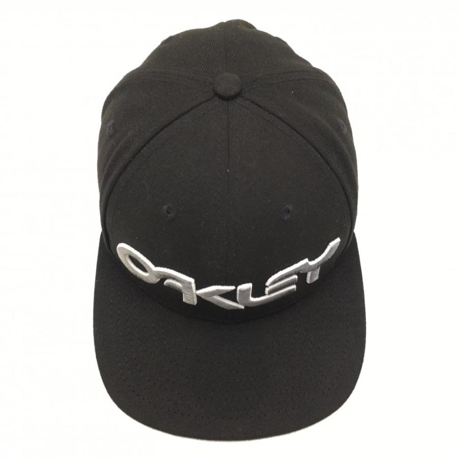 NEW ERA（ニューエラ） ニューエラ×オークリー フラットキャップ 黒