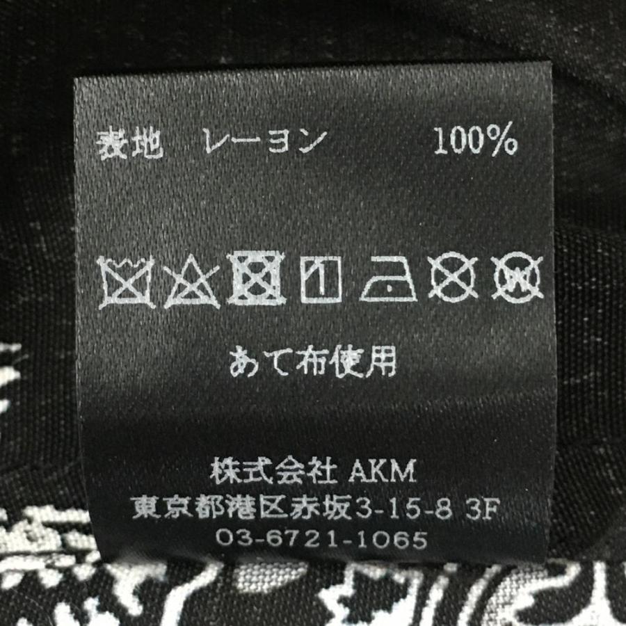 1PIU1UGUALE3 GOLF ペイズリー柄 半袖シャツ 1PIU1UGUALE3 GOLF ウノピゥウノウグァーレトレゴルフ 半袖シャツ 黒