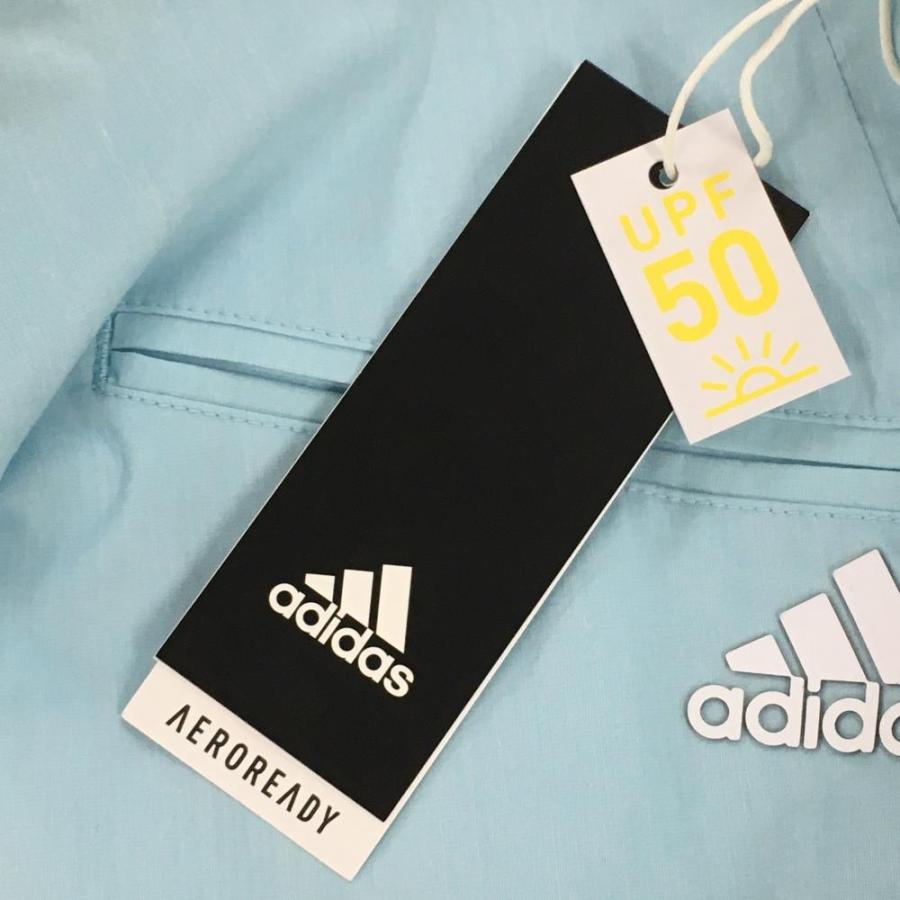 adidas（アディダス） パンツ ライトブルー シンプル エクストラ